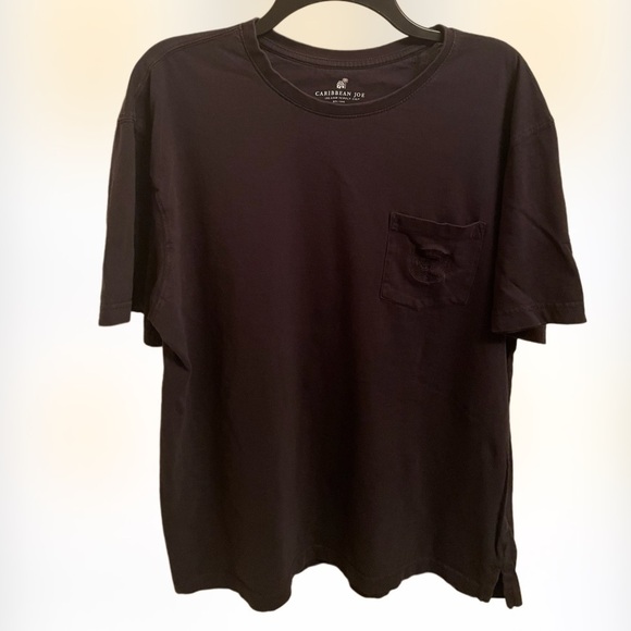 Caribbean Joe Other - Caribbean Joe Island Supply Co Black Pocket Tee